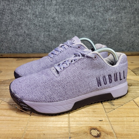 NOBULL Outwork Edge Women's 8.5 Impact  Gym Shoes Sneakers CrossFit Lavender - Picture 2 of 12
